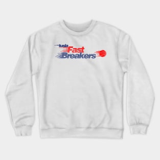 Defunct Tulsa Fast Breakers Basketball Team Crewneck Sweatshirt